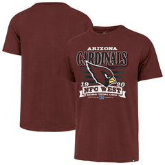 Arizona Cardinals '47 Stripe Splash Franklin T-Shirt - Cardinal - 47 brand