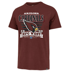 Arizona Cardinals '47 Stripe Splash Franklin T-Shirt - Cardinal - 47 brand