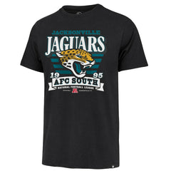 Jacksonville Jaguars '47 Stripe Splash Franklin T-Shirt - Black - 47 brand