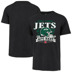 New York Jets '47 Stripe Splash Franklin T-Shirt - Black - 47 brand