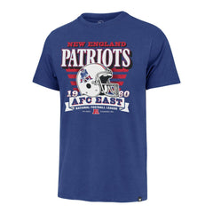 New England Patriots '47 Stripe Splash Franklin Throwback T-Shirt - Royal - 47 brand