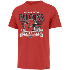 Atlanta Falcons '47 Stripe Splash Franklin Throwback T-Shirt - Red - 47 brand