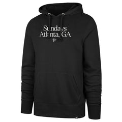 Atlanta Falcons '47 Sundays Regional Headline Hoodie - Black - 47 brand