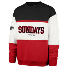 Atlanta Falcons '47 Sundays Breeze By Maximalist Sweatshirt - White - 47 brand