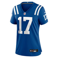 Daniel Jones Indianapolis Colts Women's Team Game Jersey - Royal - Nike