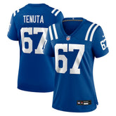 Luke Tenuta Indianapolis Colts Women's Team Game Jersey - Royal - Nike