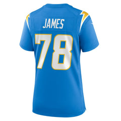 Andre James Los Angeles Chargers Women's Team Game Jersey - Powder Blue - Nike