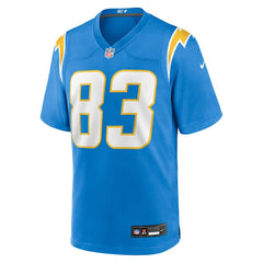 Tyler Conklin Los Angeles Chargers Team Game Jersey - Powder Blue - Nike
