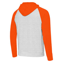 Miami Dolphins Antigua Urgent Pullover Hoodie - Gray/Orange - NFL