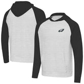 Philadelphia Eagles Antigua Urgent Pullover Hoodie - Black/Heather Gray - NFL
