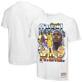 Mitchell & Ness Shaquille O'Neal Los Angeles Lakers Commemorative Collage T-Shirt White