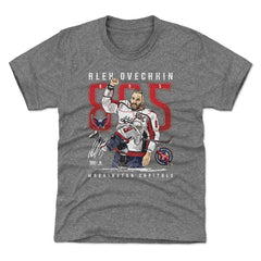 Alexander Ovechkin Washington Capitals 500 Level Youth NHL All-Time Leading Goal Scorer The Shot T-Shirt - Gray | NHL discount