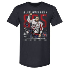 Alexander Ovechkin Washington Capitals 500 Level NHL All-Time Leading Goal Scorer Tri-Blend The Shot T-Shirt - Navy | NHL online
