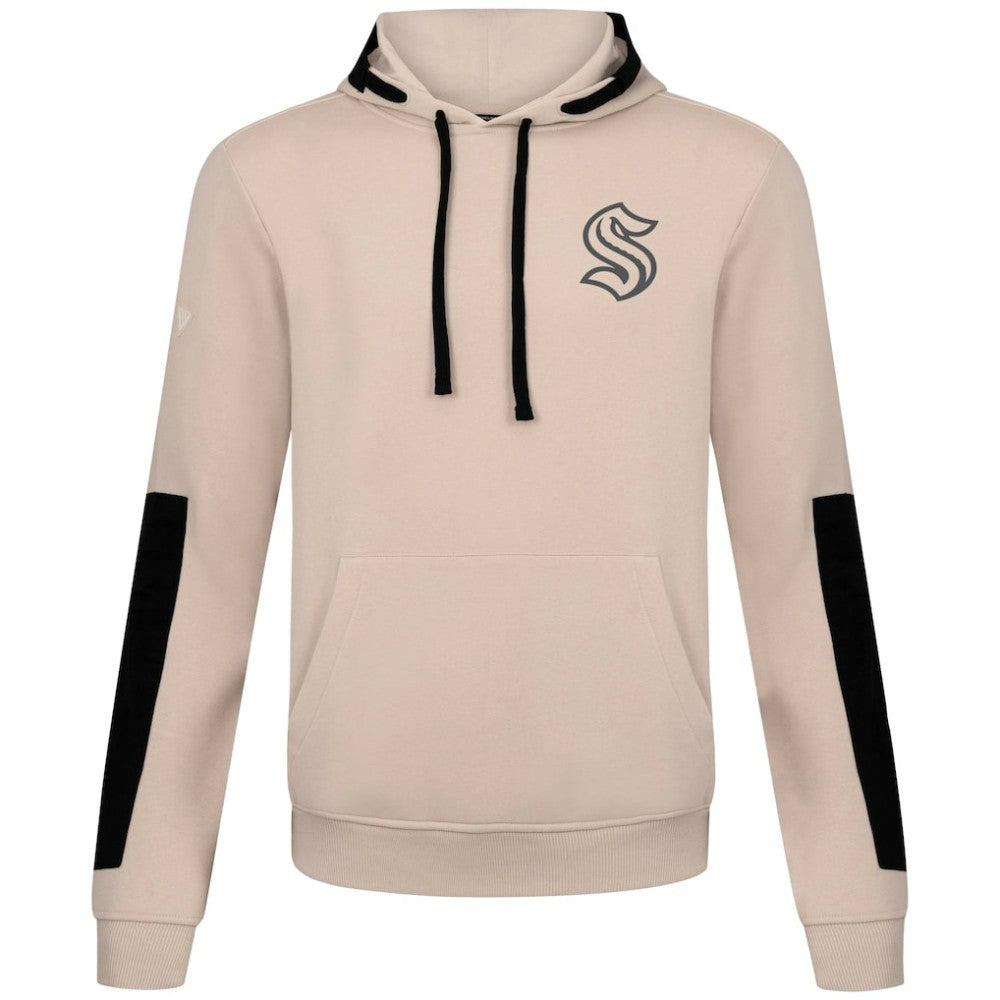 Seattle Kraken Levelwear Bombay Response Pullover Hoodie - Khaki | NHL Clearance