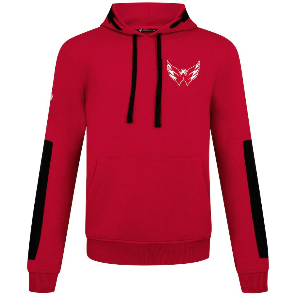 Washington Capitals Levelwear Bombay Response Pullover Hoodie - Red | NHL Lifestyle