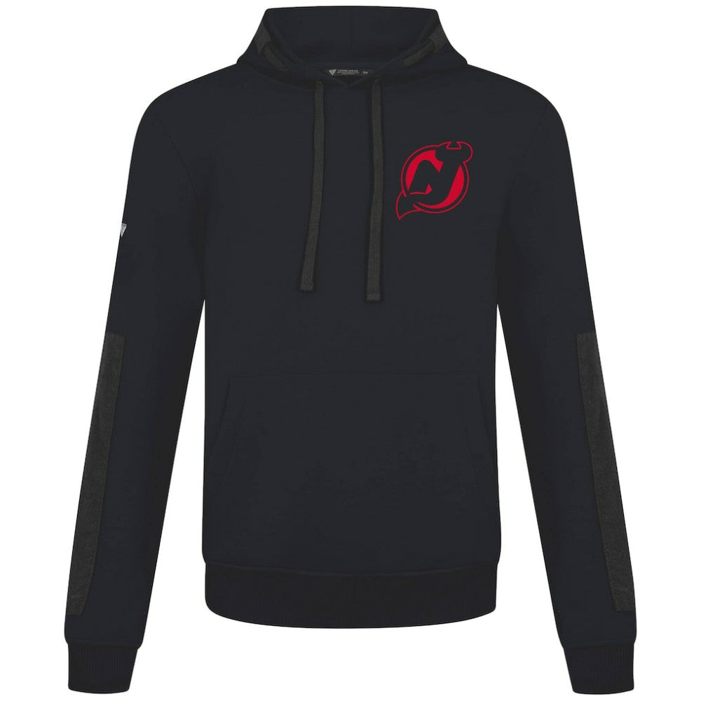 New Jersey Devils Levelwear Bombay Response Pullover Hoodie - Black | NHL Lifestyle