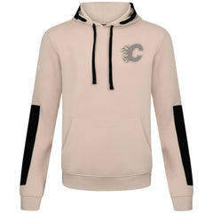 Calgary Flames Levelwear Bombay Response Pullover Hoodie - Khaki | NHL discount