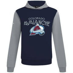 Colorado Avalanche Levelwear Ultimate Mission Pullover Hoodie - Navy/Gray | NHL online