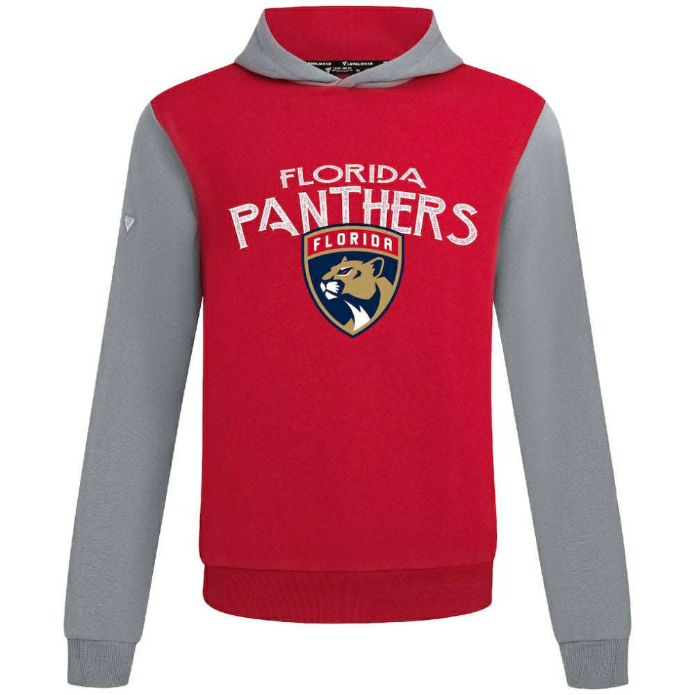 Florida Panthers Levelwear Ultimate Mission Pullover Hoodie - Red/Gray | NHL near me
