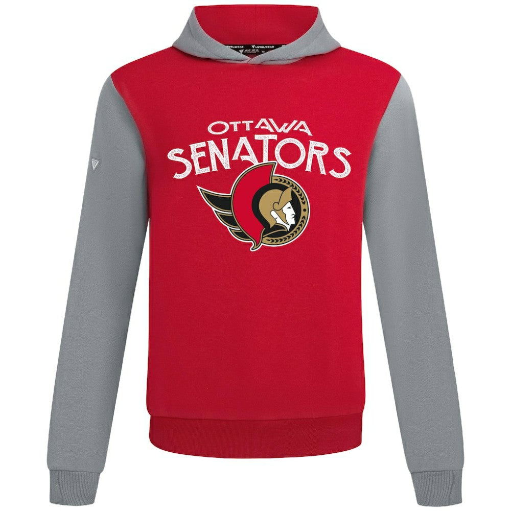 Ottawa Senators Levelwear Ultimate Mission Pullover Hoodie - Red/Gray | NHL discount