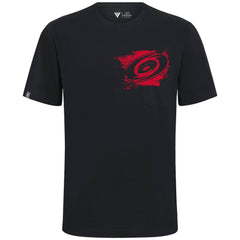 Carolina Hurricanes Levelwear Focal Blasted T-Shirt - Black | NHL online