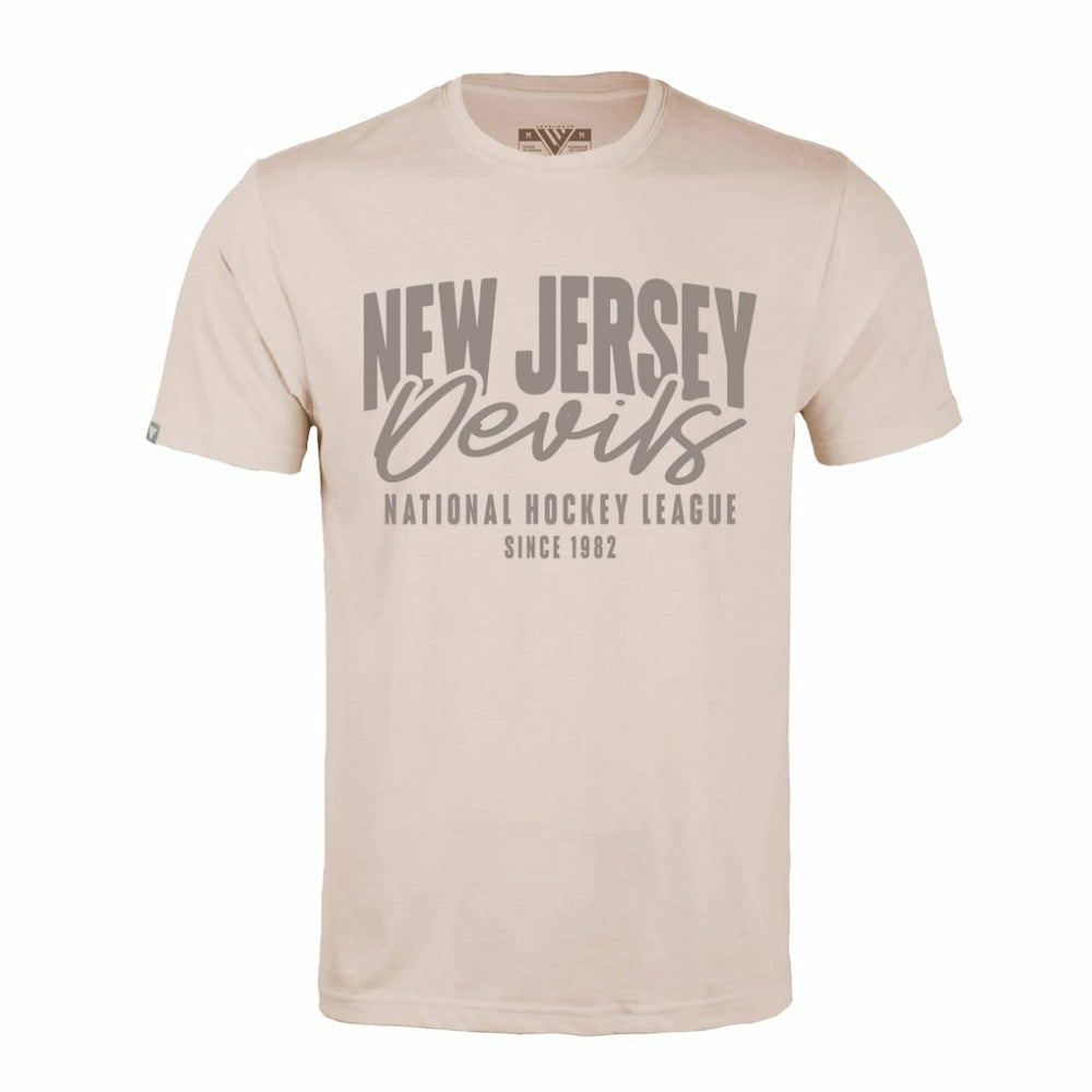 New Jersey Devils Levelwear Richmond Response T-Shirt - Khaki | NHL near me