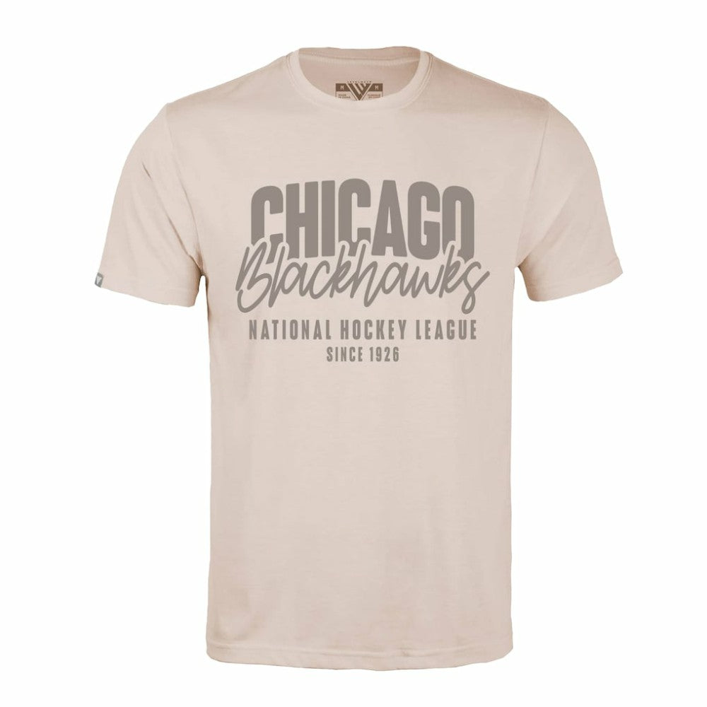 Chicago Blackhawks Levelwear Richmond Response T-Shirt - Khaki | NHL near me
