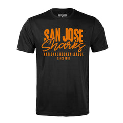 San Jose Sharks Levelwear Richmond Response T-Shirt - Black | NHL sale