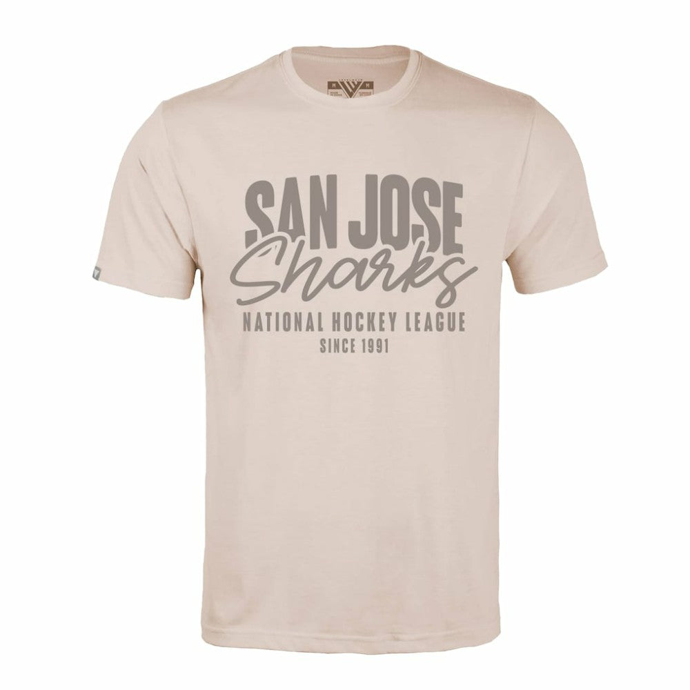 San Jose Sharks Levelwear Richmond Response T-Shirt - Khaki | NHL sale