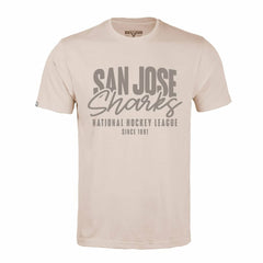 San Jose Sharks Levelwear Richmond Response T-Shirt - Khaki | NHL sale