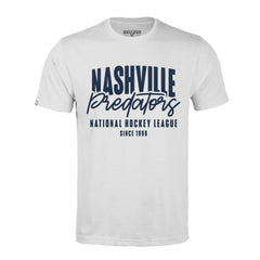 Nashville Predators Levelwear Richmond Response T-Shirt - White | NHL near me
