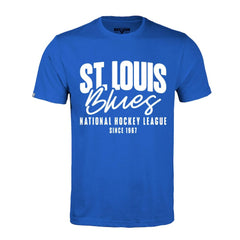 St. Louis Blues Levelwear Richmond Response T-Shirt - Royal | NHL Clearance