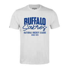 Buffalo Sabres Levelwear Richmond Response T-Shirt - White | NHL Lifestyle