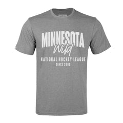 Minnesota Wild Levelwear Richmond Response T-Shirt - Gray | NHL Lifestyle