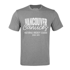 Vancouver Canucks Levelwear Richmond Response T-Shirt - Gray | NHL near me