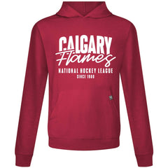 Calgary Flames Levelwear Relay Response Pullover Hoodie - Red | NHL Lifestyle