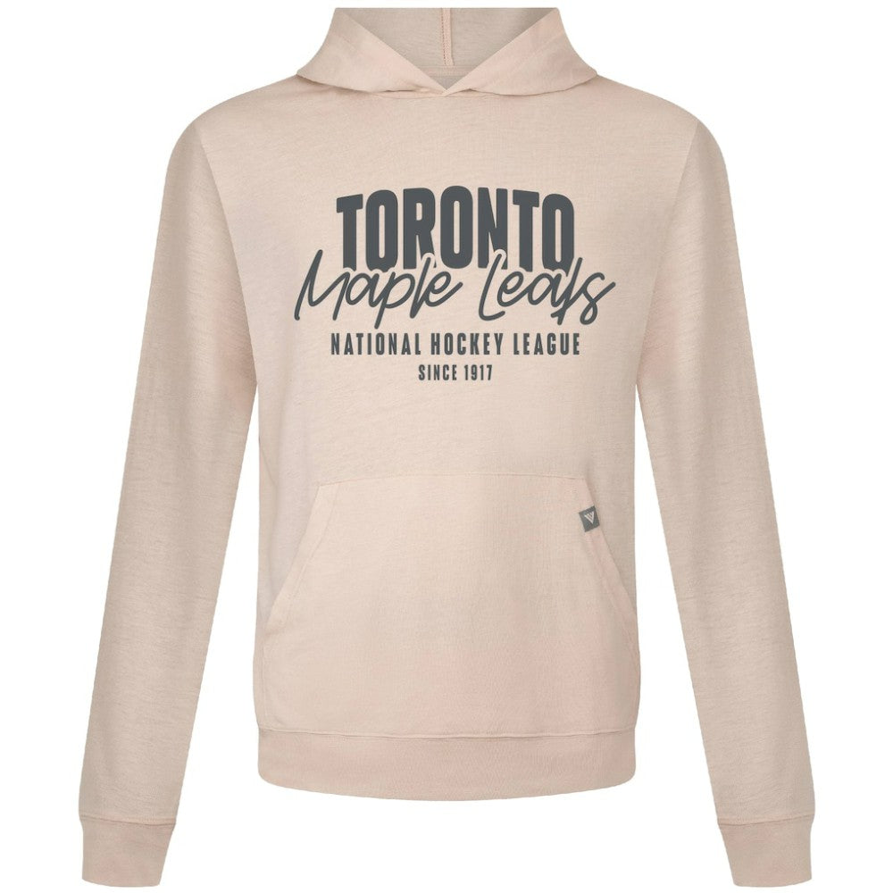 Toronto Maple Leafs Levelwear Relay Response Pullover Hoodie - Khaki | NHL near me