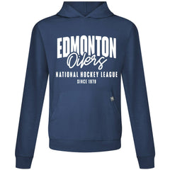 Edmonton Oilers Levelwear Relay Response Pullover Hoodie - Navy | NHL Lifestyle