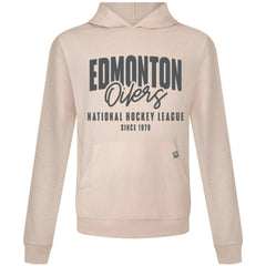 Edmonton Oilers Levelwear Relay Response Pullover Hoodie - Khaki | NHL Lifestyle