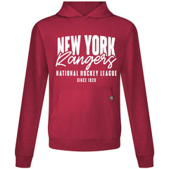 New York Rangers Levelwear Relay Response Pullover Hoodie - Red | NHL discount