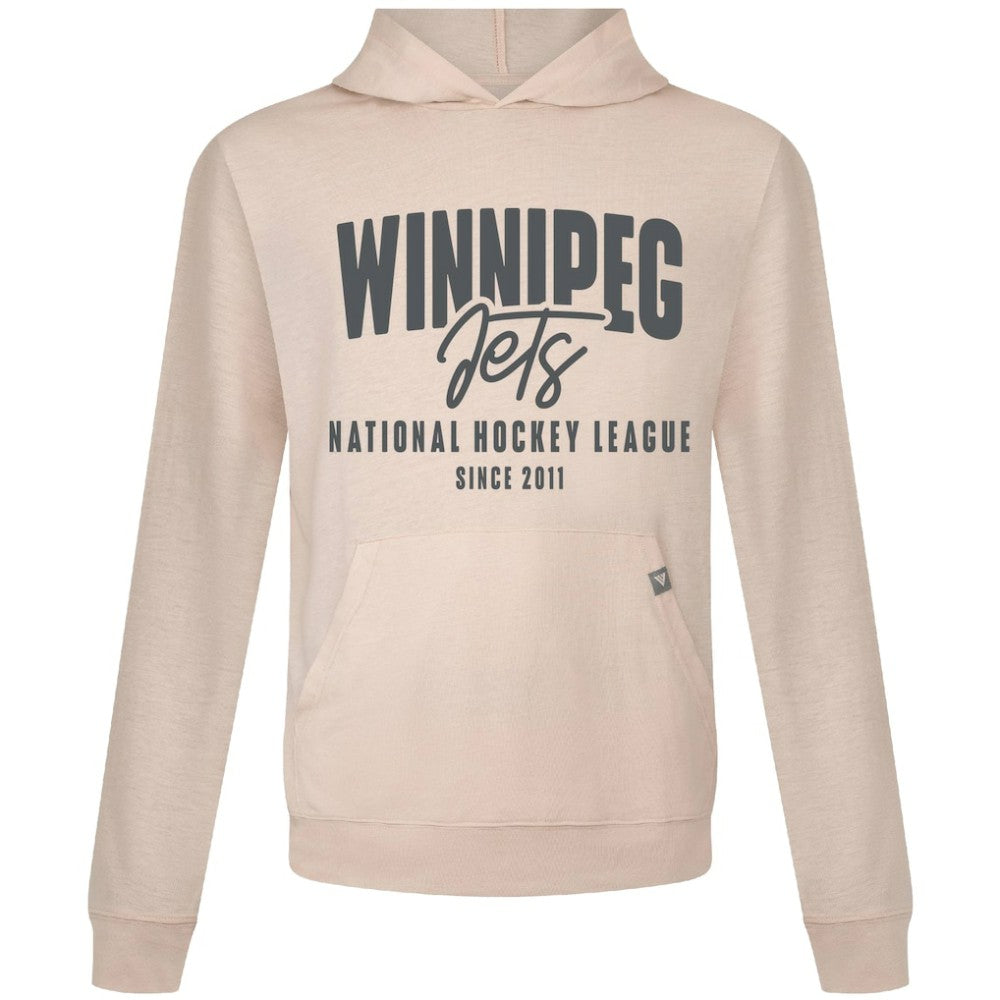 Winnipeg Jets Levelwear Relay Response Pullover Hoodie - Khaki | NHL on sale