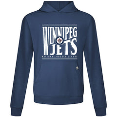Winnipeg Jets Levelwear Relay Powerhouse Pullover Hoodie - Navy | NHL Clearance