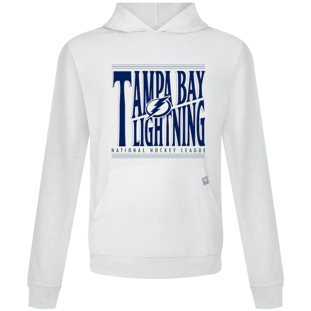 Tampa Bay Lightning Levelwear Relay Powerhouse Pullover Hoodie - White | NHL near me