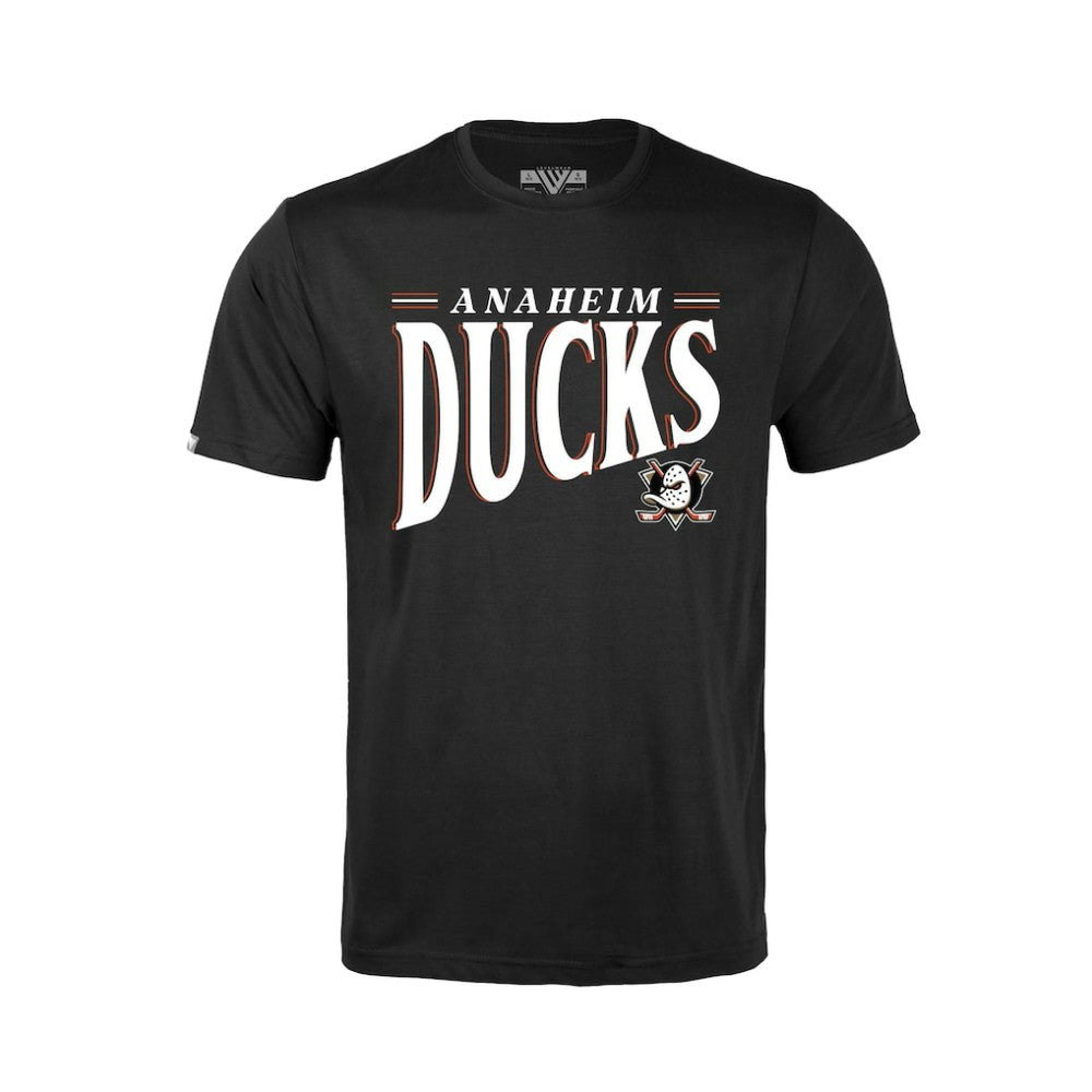 Anaheim Ducks Levelwear Youth Little Richmond Tally T-Shirt - Black | NHL on sale