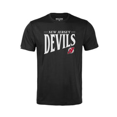 New Jersey Devils Levelwear Youth Little Richmond Tally T-Shirt - Black | NHL Lifestyle
