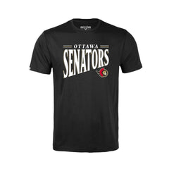 Ottawa Senators Levelwear Youth Little Richmond Tally T-Shirt - Black | NHL Lifestyle