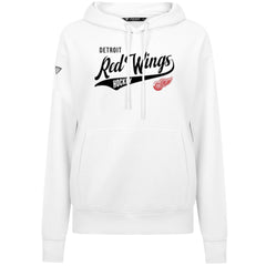 Detroit Red Wings Levelwear Women's Adorn Glide Pullover Hoodie - White | NHL on sale