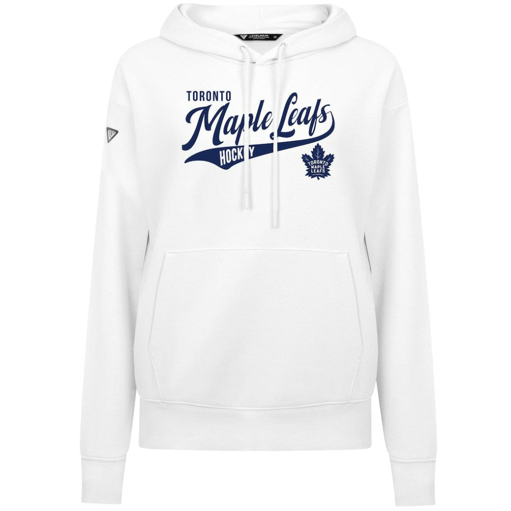 Toronto Maple Leafs Levelwear Women's Adorn Glide Pullover Hoodie - White | NHL near me