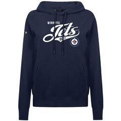 Winnipeg Jets Levelwear Women's Adorn Glide Pullover Hoodie - Navy | NHL on sale
