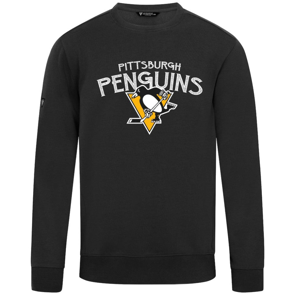 Pittsburgh Penguins Levelwear Zane Mission Sweatshirt - Black | NHL discount
